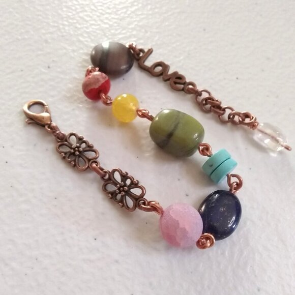 7 Chakra Bracelet! Handmade with Love & Intention! No Repeats ~ Meditation Reiki - Picture 1 of 11